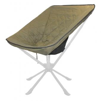 Housse de chaise de camping moderne et chaude pour l'hiver, douce et épaisse.