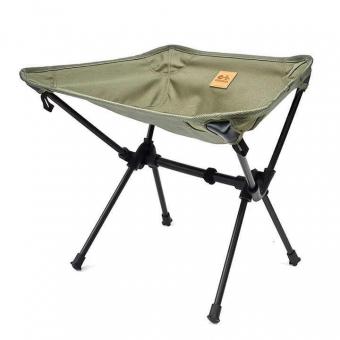 Tabouret de camping portable en aluminium, mini-chaise, vente en gros.