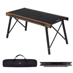 Table pliante IGT moderne de camping légère et portable en aluminium