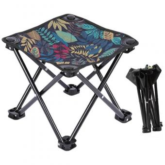 Tabouret pliant portable à main pour camping et pique-nique en extérieur