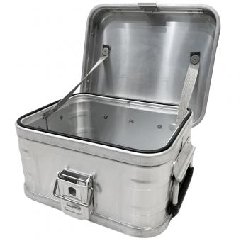 Boîte de rangement en aluminium robuste pour camping, étanche et protectrice