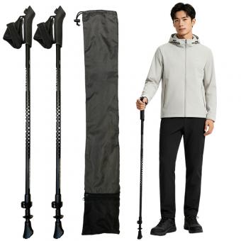 Marche quotidienne pour seniors Bâton de marche pliable en alliage d'aluminium 7075 Bâton de trekking