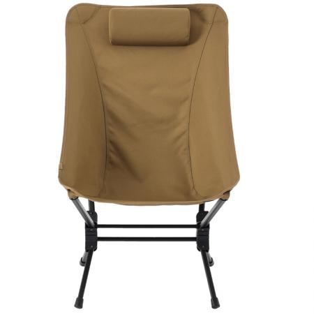 Chaise pliante en alliage d'aluminium à dossier haut et grande capacité de charge pour camping et pêche 