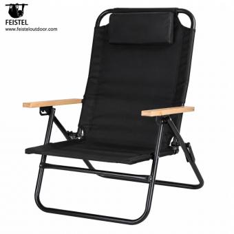 Chaise de camping inclinable