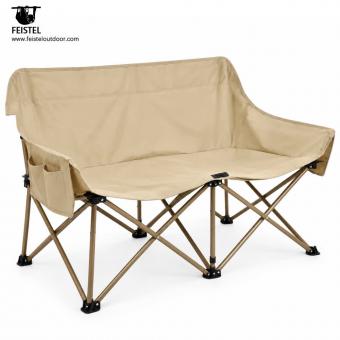 Chaise de camping pliante 2 places