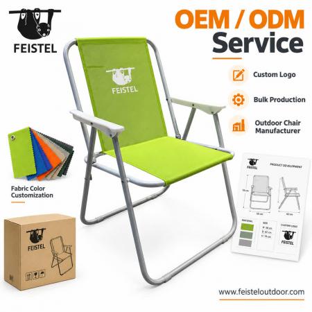 Chaise de plage et de camping portable – Chaise pliante de 1,8 kg, capacité de 150 kg, hauteur d'assise de 37 cm 