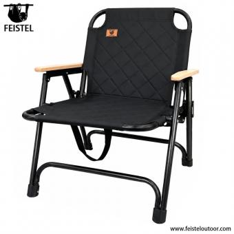 Chaise de camping pliante rembourrée confortable