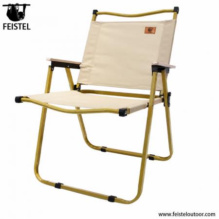 Chaise de camping de plage portable – Chaise pliante en acier au carbone et Oxford, capacité de 150 kg 