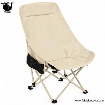 Chaise de camping portable sans accoudoirs