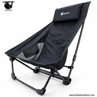 Fauteuil de camping inclinable à bascule XL