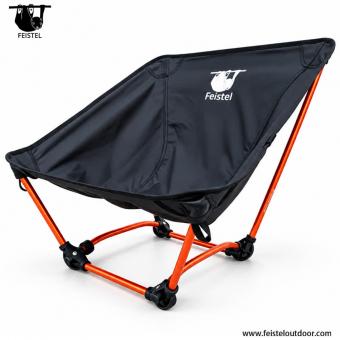 Chaise de camping pliante sans pieds