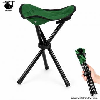 Tabouret de camping trépied en aluminium 7075