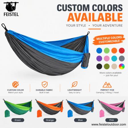 accessoires de camping hamac hamac simple portable pour l'extérieur 