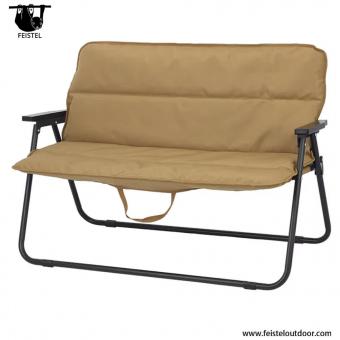 Housse rembourrée en coton pour chaise de camping double