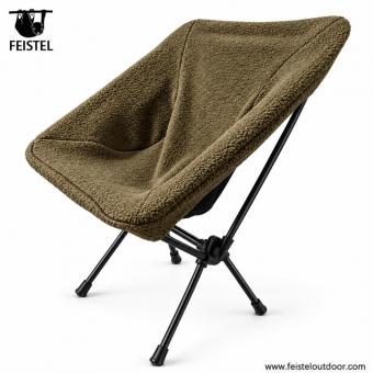 Housse de chaise de camping en polaire