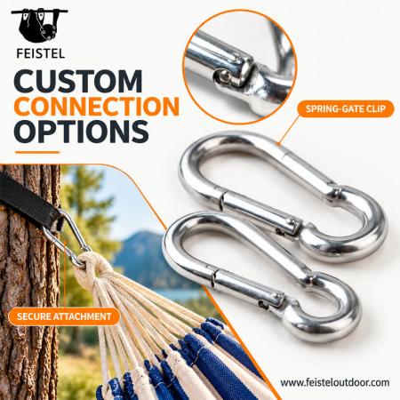 Feisetel nouveau design portable de haute qualité camping suspendu hamac extérieur 