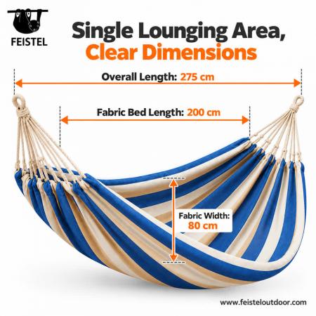 Feisetel nouveau design portable de haute qualité camping suspendu hamac extérieur 