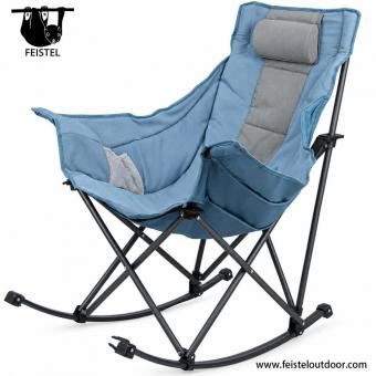 Chaise à bascule pliante pour camping